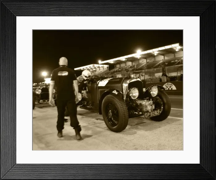 Framed Print : CM24 4864 Martin Overington, Bentley 4 blower Framed Print : CM24 4864 Martin Overington, Bentley 4 blower