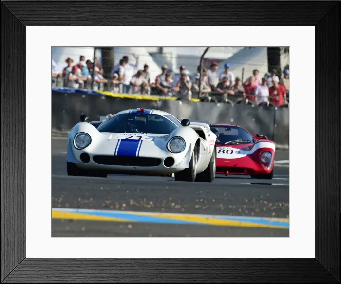 Framed Print : CM24 4633 Philippe Vandromme, Jacques Laffite, Lola T70 Mk III Framed Print : CM24 4633 Philippe Vandromme, Jacques Laffite, Lola T70 Mk III
