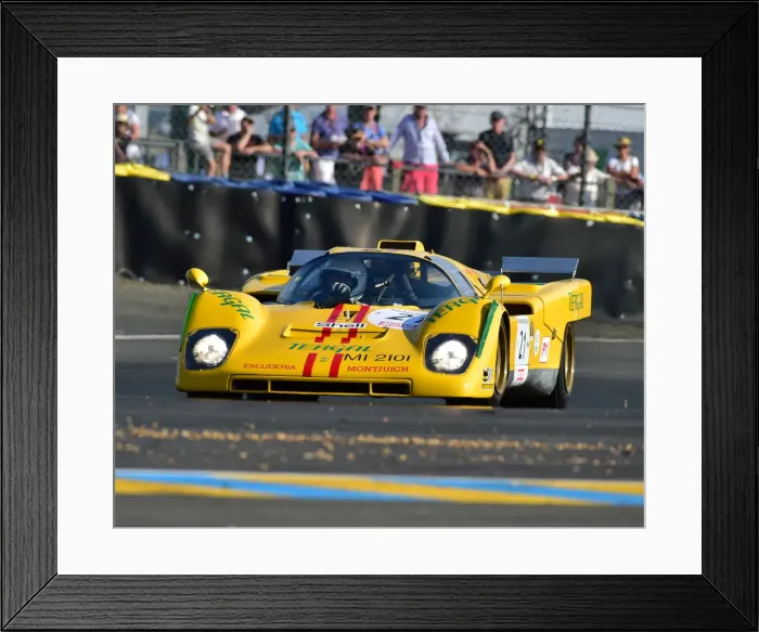 Framed Print : CM24 4557 Carlos Monteverde, Gary Pearson, Andy Smith, Ferrari 512M Framed Print : CM24 4557 Carlos Monteverde, Gary Pearson, Andy Smith, Ferrari 512M