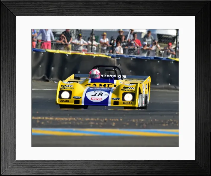 Framed Print : CM24 4556 Jacques Nicolet, Duckhams Ford Framed Print : CM24 4556 Jacques Nicolet, Duckhams Ford