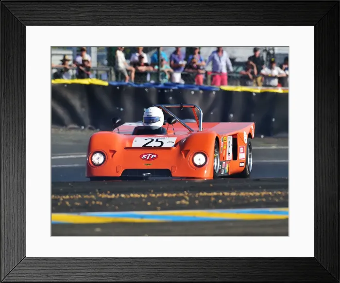 Framed Print : CM24 4547 John Emberson, Bill Wykeham, Chevron B19 Framed Print : CM24 4547 John Emberson, Bill Wykeham, Chevron B19