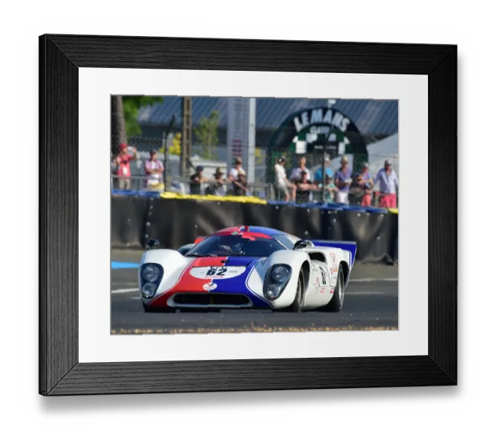 Framed Print : CM24 4545 Gerard Lopez, Richard Meaden, Lola T70 Mk III B Framed Print : CM24 4545 Gerard Lopez, Richard Meaden, Lola T70 Mk III B