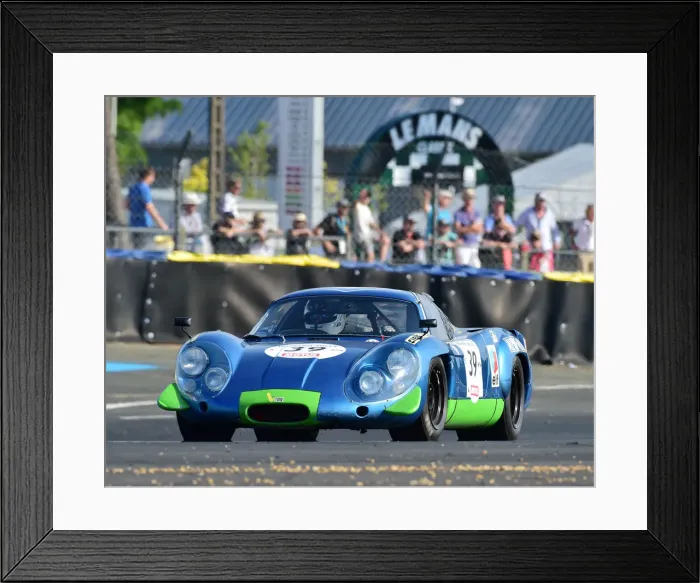 Framed Print : CM24 4536 Jurgen Boden, Alpine Renault A 220 Framed Print : CM24 4536 Jurgen Boden, Alpine Renault A 220