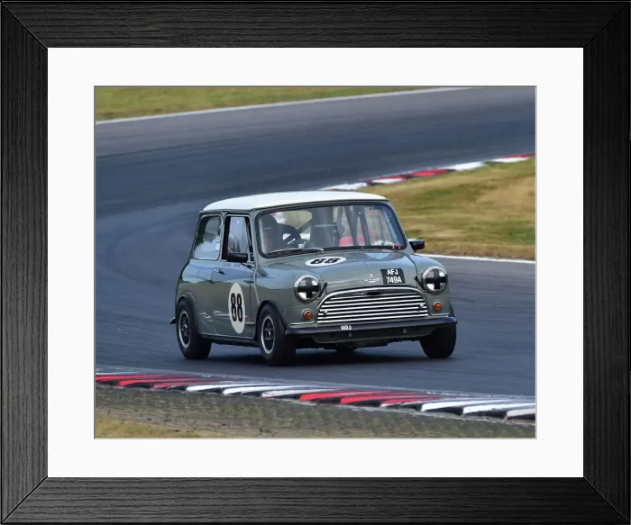 Framed Print : CM24 3450 Nick Paddy, Morris Mini Cooper S Framed Print : CM24 3450 Nick Paddy, Morris Mini Cooper S