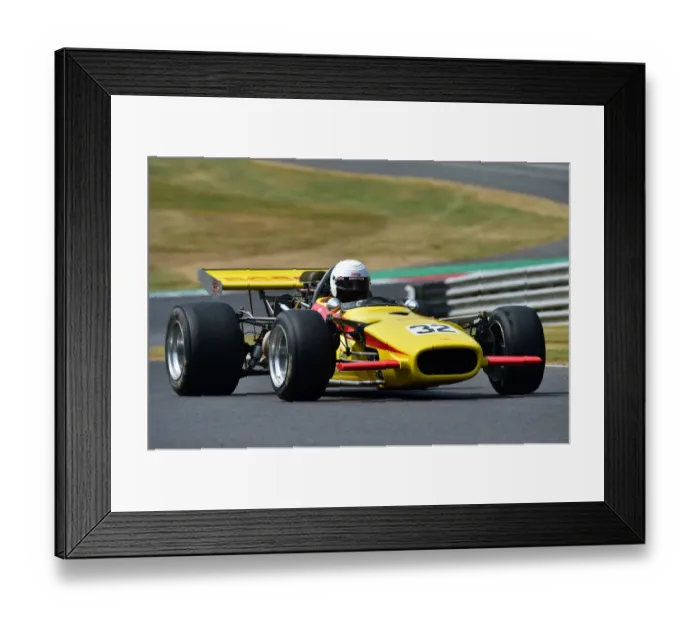 Framed Print : CM24 2746 Adam Simmonds, Lola T142 Framed Print : CM24 2746 Adam Simmonds, Lola T142
