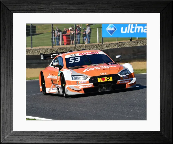 Framed Print : CM25 1107 Jamie Green, Audi RS 5 DTM