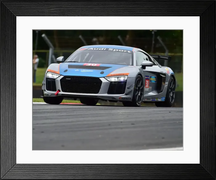 Framed Print : CM25 2831 Max Zschuppe, Audi R8 LMS GT4 Framed Print : CM25 2831 Max Zschuppe, Audi R8 LMS GT4