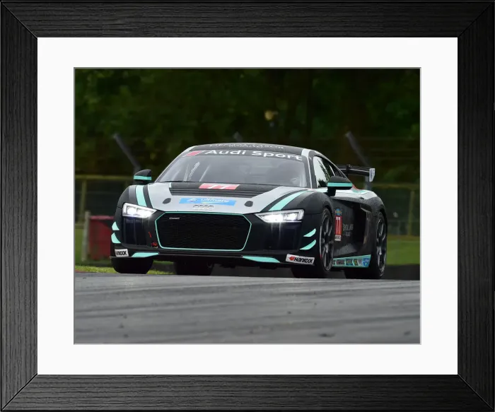 Framed Print : CM25 2838 Robin Rogalski, Audi R8 LMS GT4 Framed Print : CM25 2838 Robin Rogalski, Audi R8 LMS GT4