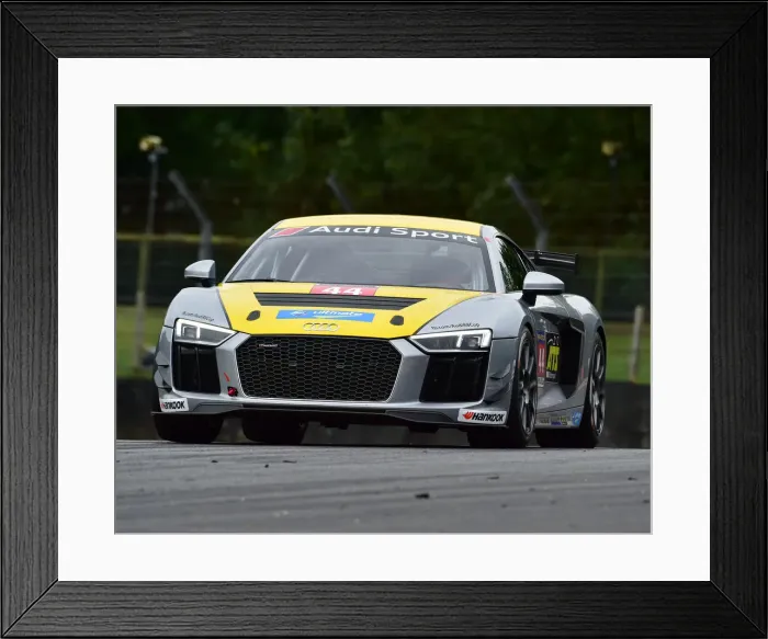 Framed Print : CM25 2834 Mathias Kampf, Audi R8 LMS GT4 Framed Print : CM25 2834 Mathias Kampf, Audi R8 LMS GT4