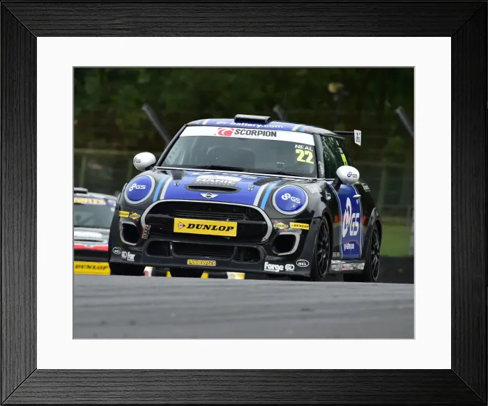 Framed Print : CM25 2887 Will Neal, Mini F56 JCW Framed Print : CM25 2887 Will Neal, Mini F56 JCW