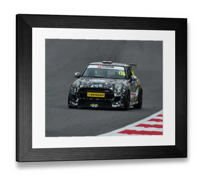 Framed Print : CM25 2343 Luke Reade, Mini F56 JCW Framed Print : CM25 2343 Luke Reade, Mini F56 JCW