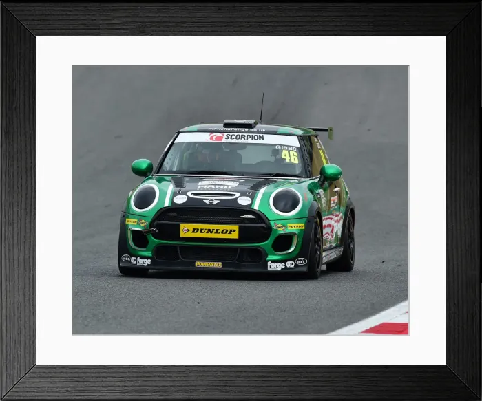 Framed Print : CM25 2275 Stuart Gibbs, Mini F56 JCW Framed Print : CM25 2275 Stuart Gibbs, Mini F56 JCW
