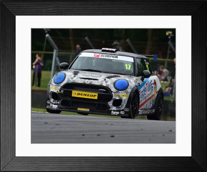 Framed Print : CM25 3005 Brad Hutchison, Mini F56 JCW Framed Print : CM25 3005 Brad Hutchison, Mini F56 JCW