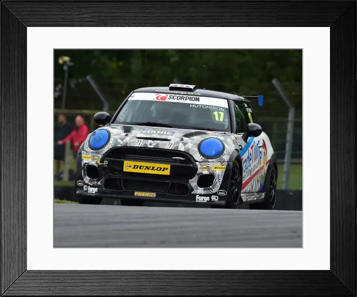 Framed Print : CM25 2905 Brad Hutchison, Mini F56 JCW Framed Print : CM25 2905 Brad Hutchison, Mini F56 JCW