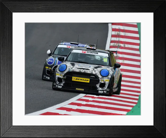Framed Print : CM25 2263 Brad Hutchison, Mini F56 JCW Framed Print : CM25 2263 Brad Hutchison, Mini F56 JCW