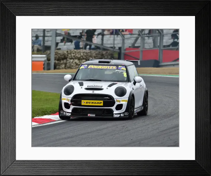 Framed Print : CM25 2207 Sam Weller, Mini F56 JCW Framed Print : CM25 2207 Sam Weller, Mini F56 JCW