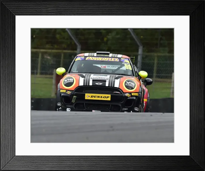 Framed Print : CM25 2930 Scott Jeffs, Mini F56 JCW