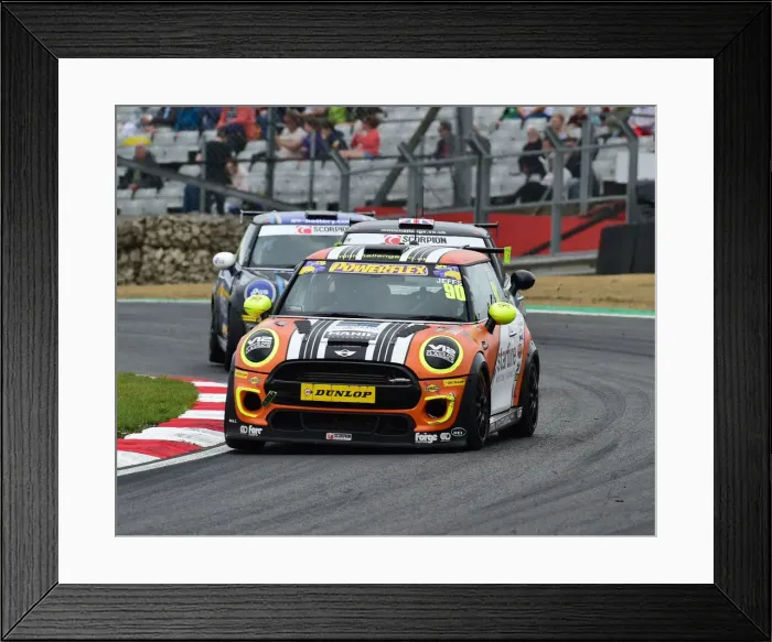 Framed Print : CM25 2201 Scott Jeffs, Mini F56 JCW Framed Print : CM25 2201 Scott Jeffs, Mini F56 JCW