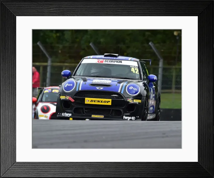 Framed Print : CM25 2899 Henry Neal, Mini F56 JCW Framed Print : CM25 2899 Henry Neal, Mini F56 JCW