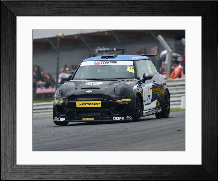 Framed Print : CM25 2151 Calum King, Mini F56 JCW Framed Print : CM25 2151 Calum King, Mini F56 JCW