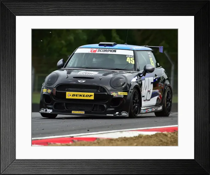 Framed Print : CM25 2889 Calum King, Mini F56 JCW Framed Print : CM25 2889 Calum King, Mini F56 JCW