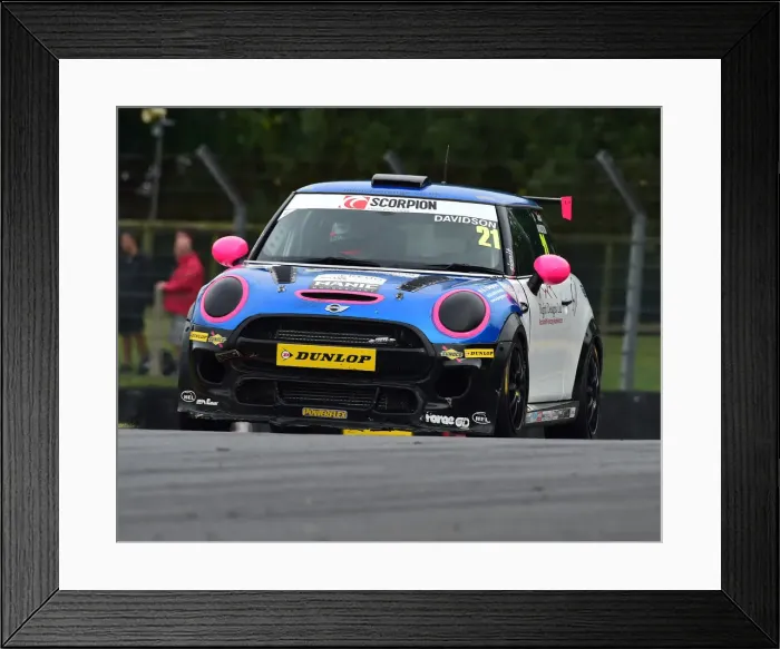 Framed Print : CM25 2928 Jack Davidson, Mini F56 JCW Framed Print : CM25 2928 Jack Davidson, Mini F56 JCW