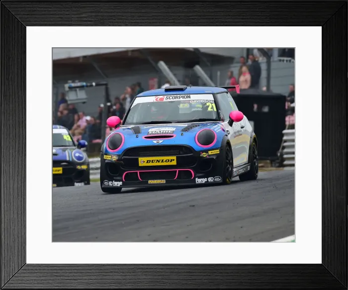 Framed Print : CM25 2146 Jack Davidson, Mini F56 JCW Framed Print : CM25 2146 Jack Davidson, Mini F56 JCW