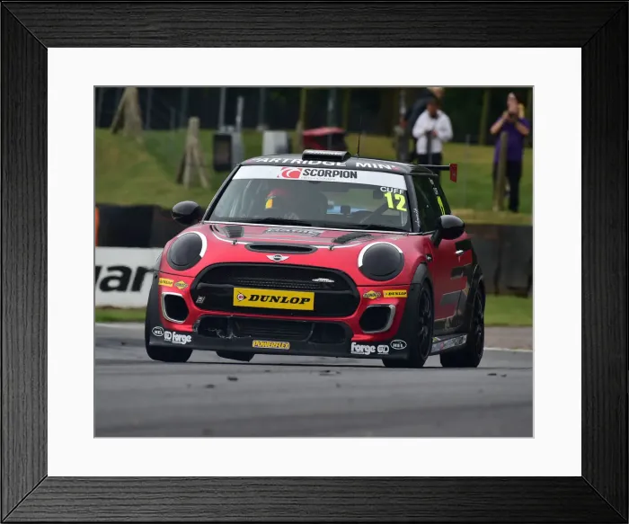 Framed Print : CM25 3032 Rory Cuff, Mini F56 JCW Framed Print : CM25 3032 Rory Cuff, Mini F56 JCW