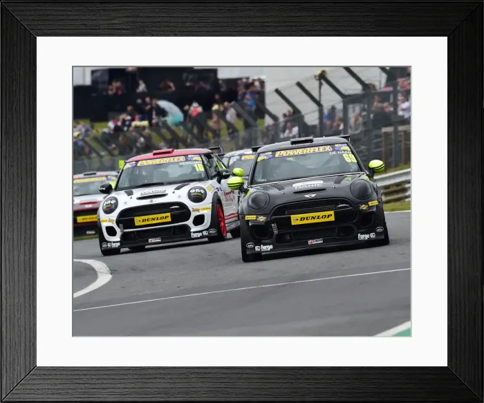 Framed Print : CM25 2103 Jake De Haan, Mini F56 JCW Framed Print : CM25 2103 Jake De Haan, Mini F56 JCW