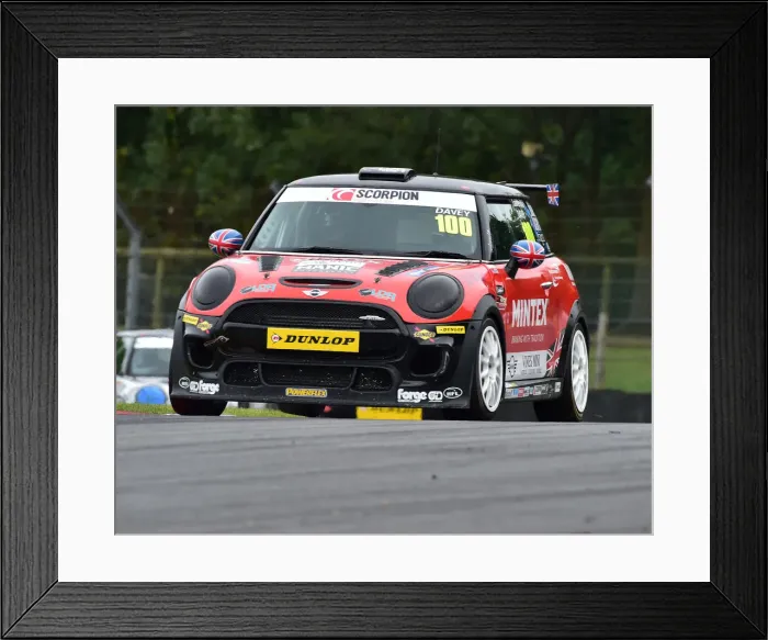 Framed Print : CM25 2942 Lawrence Davey, Mini F56 JCW Framed Print : CM25 2942 Lawrence Davey, Mini F56 JCW