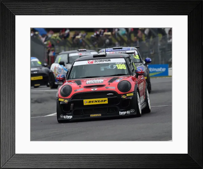 Framed Print : CM25 2092 Lawrence Davey, Mini F56 JCW Framed Print : CM25 2092 Lawrence Davey, Mini F56 JCW