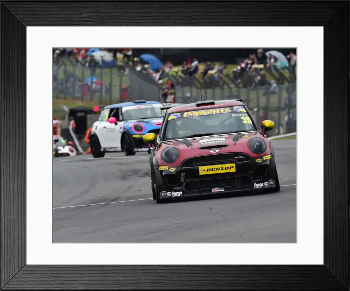 Framed Print : CM25 2085 Lewis Brown, Mini F56 JCW Framed Print : CM25 2085 Lewis Brown, Mini F56 JCW