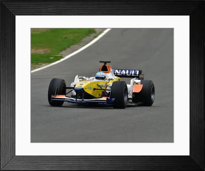 Framed Print : CM25 3434 Kevin Mason, F3000 Renault F1 replica Framed Print : CM25 3434 Kevin Mason, F3000 Renault F1 replica