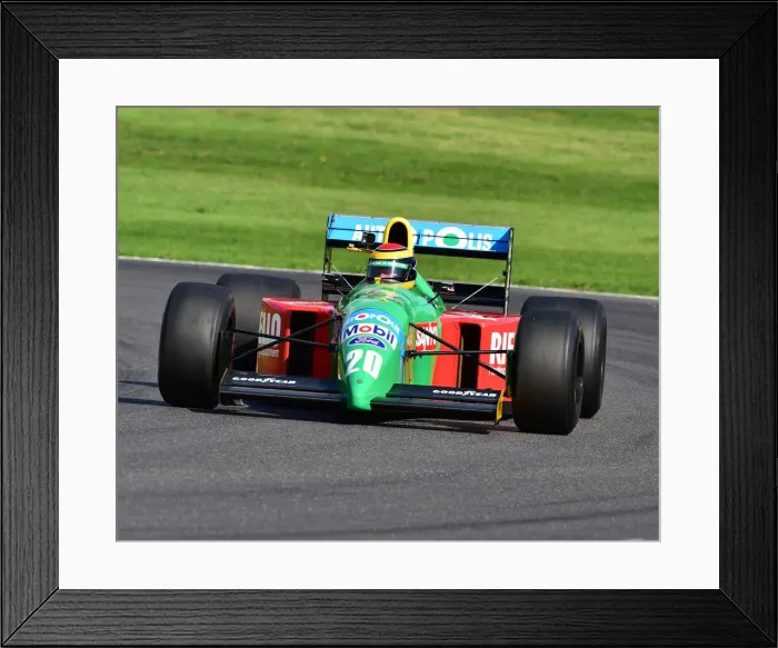 Framed Print : CM25 3946 John Reaks, Benetton B190 Framed Print : CM25 3946 John Reaks, Benetton B190