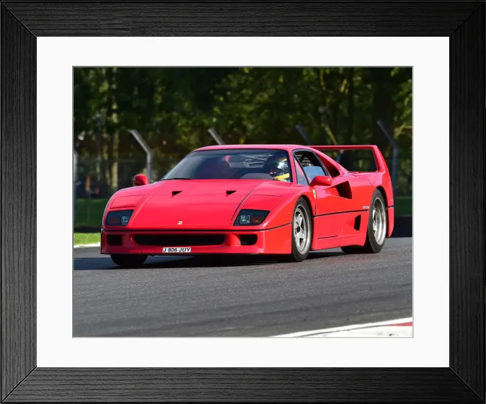 Framed Print : CM25 4137 Ferrari F40 Framed Print : CM25 4137 Ferrari F40
