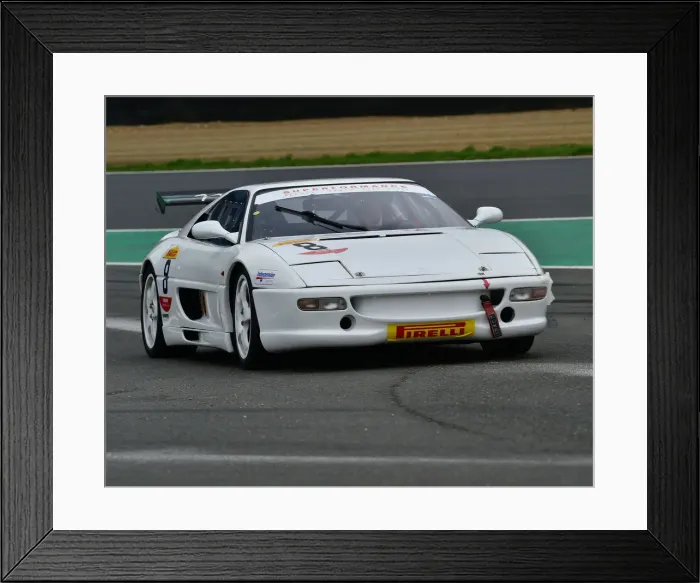 Framed Print : CM25 3114 Vance Kearney, Ferrari F355 Challenge