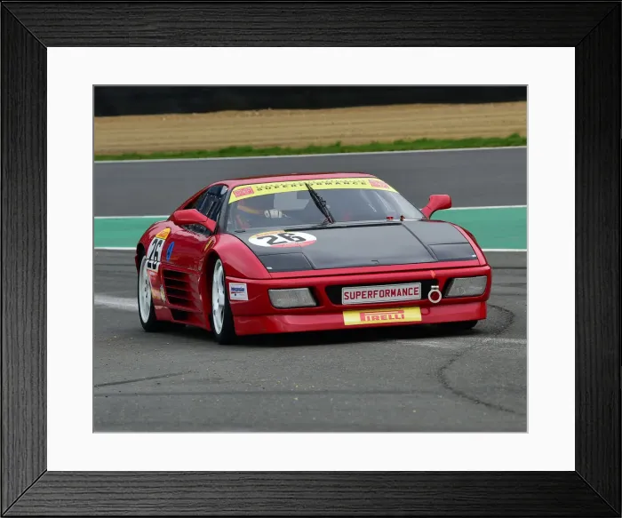 Framed Print : CM25 3112 Colin Sowter, Ferrari 348 Challenge Framed Print : CM25 3112 Colin Sowter, Ferrari 348 Challenge