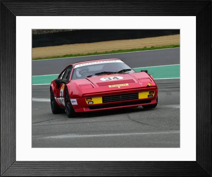 Framed Print : CM25 3110 Gary Culver, Ferrari 328 GTB Framed Print : CM25 3110 Gary Culver, Ferrari 328 GTB