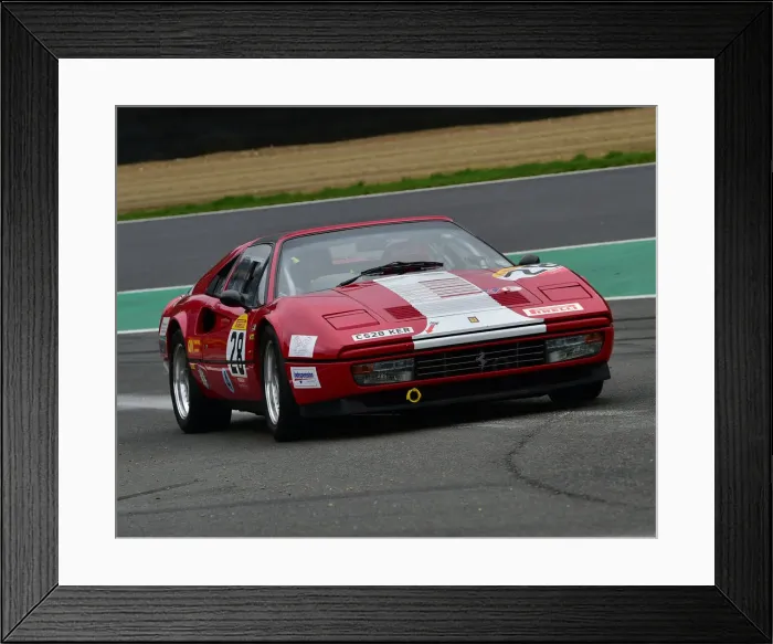 Framed Print : CM25 3119 Myles Poulton, Ferrari 328 GTS Framed Print : CM25 3119 Myles Poulton, Ferrari 328 GTS