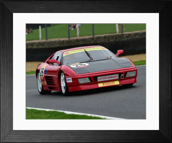 Framed Print : CM25 3177 Colin Sowter, Ferrari 348 Challenge Framed Print : CM25 3177 Colin Sowter, Ferrari 348 Challenge