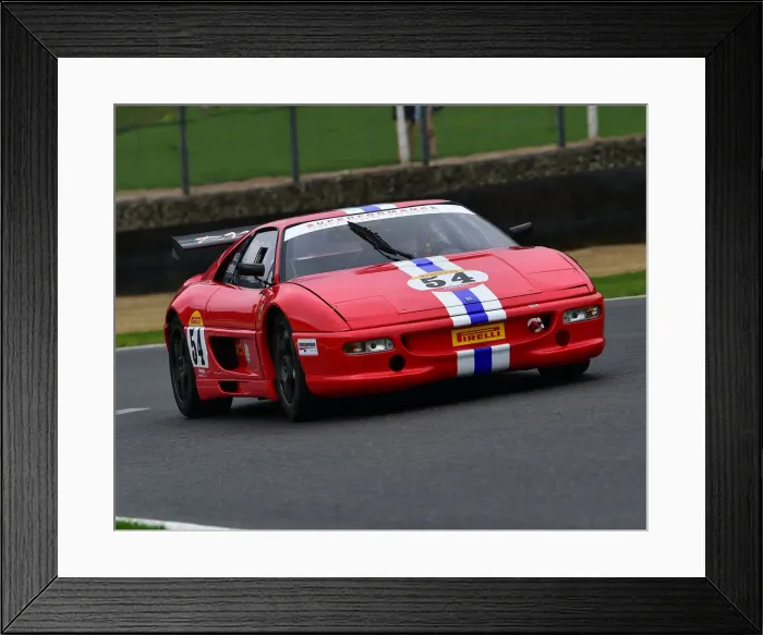 Framed Print : CM25 3160 Nigel Jenkins, Ferrari F355 Challenge Framed Print : CM25 3160 Nigel Jenkins, Ferrari F355 Challenge