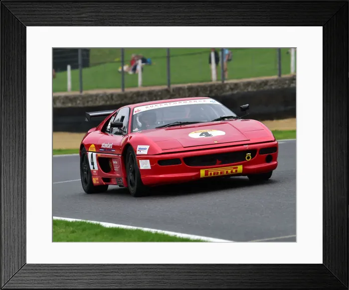 Framed Print : CM25 3154 Tim Mogridge, Ferrari F355 Challenge Framed Print : CM25 3154 Tim Mogridge, Ferrari F355 Challenge