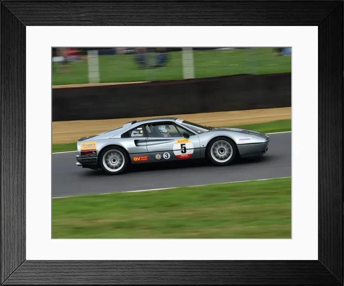 Framed Print : CM25 3140 Chris Butler, Ferrari 328 GTB Framed Print : CM25 3140 Chris Butler, Ferrari 328 GTB