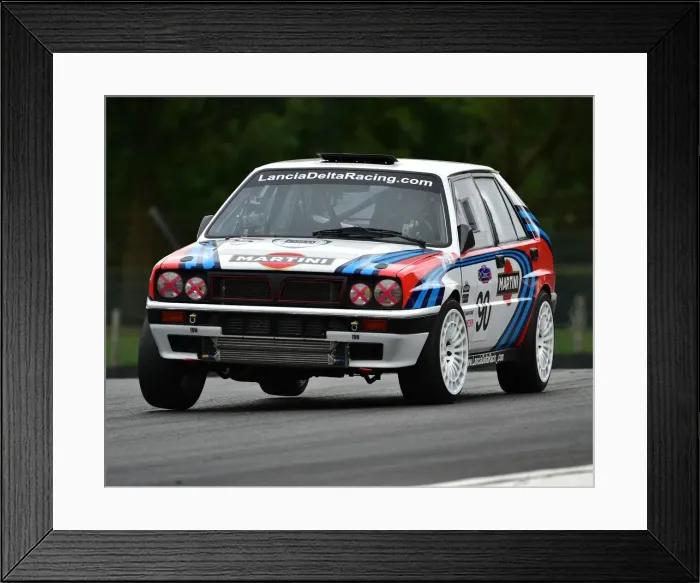 Framed Print : CM25 3819 Richard Thurbin, Lancia Delta HF Integrale 16v Framed Print : CM25 3819 Richard Thurbin, Lancia Delta HF Integrale 16v