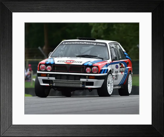 Framed Print : CM25 3798 Richard Thurbin, Lancia Delta HF Integrale 16v Framed Print : CM25 3798 Richard Thurbin, Lancia Delta HF Integrale 16v
