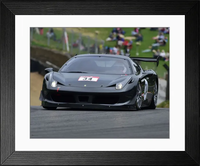 Framed Print : CM25 3347 Gary Culver, Ferrari 458 Challenge Framed Print : CM25 3347 Gary Culver, Ferrari 458 Challenge