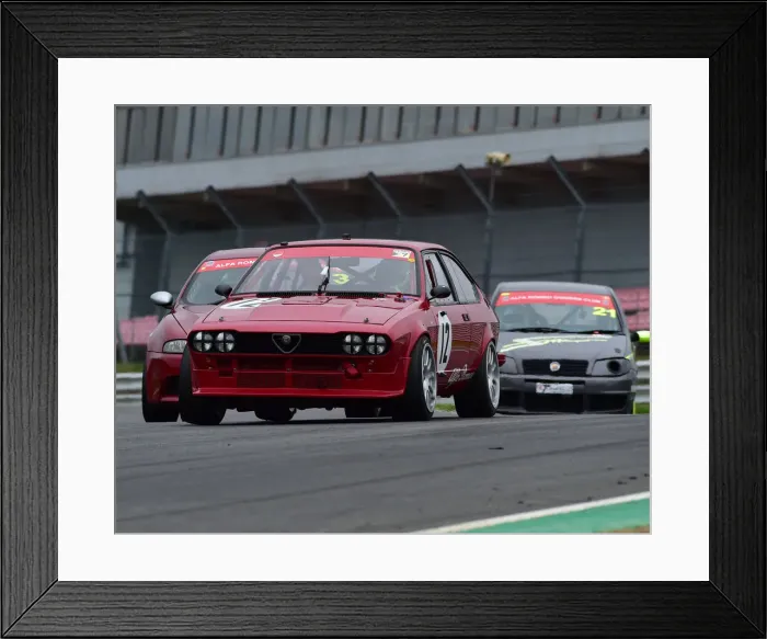 Framed Print : CM25 3599 Chris Snowdon, Alfa Romeo GTV6 Framed Print : CM25 3599 Chris Snowdon, Alfa Romeo GTV6