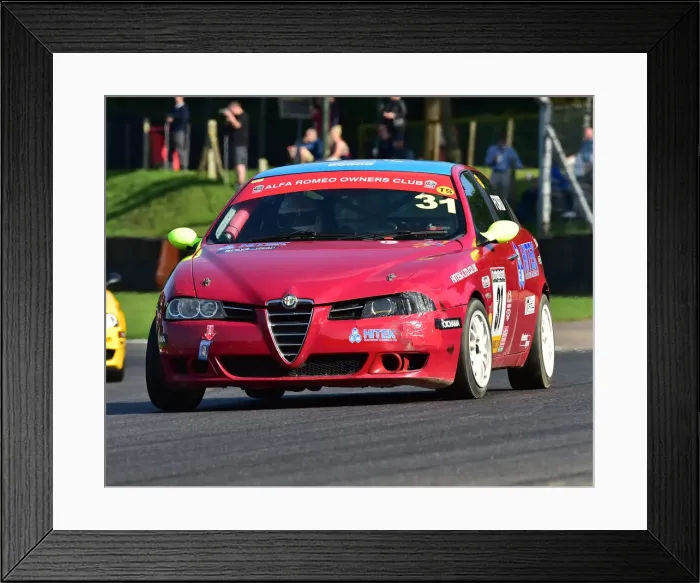 Framed Print : CM25 4210 Richard Ford, Alfa Romeo 156 Framed Print : CM25 4210 Richard Ford, Alfa Romeo 156