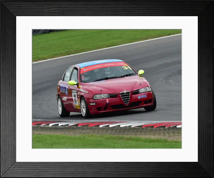 Framed Print : CM25 3330 Richard Ford, Alfa Romeo 156 Framed Print : CM25 3330 Richard Ford, Alfa Romeo 156