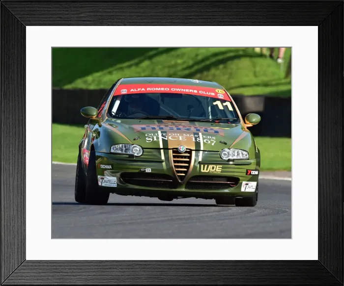 Framed Print : CM25 4190 Andrew Fulcher, Alfa Romeo 147 Framed Print : CM25 4190 Andrew Fulcher, Alfa Romeo 147